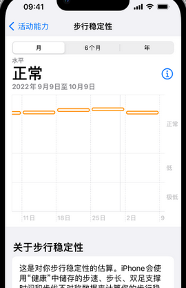 通海口镇iPhone手机维修如何在iPhone开启'步行稳定性通知'