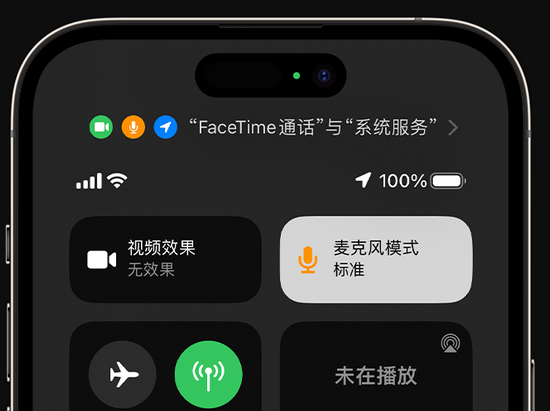 通海口镇苹果授权维修网点分享iPhone在通话时让你的声音更清晰 