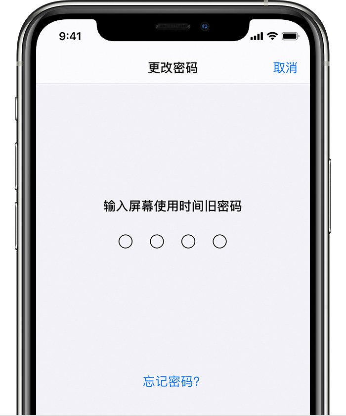 通海口镇苹果手机维修分享iOS 14 忘记屏幕使用时间密码怎么办 